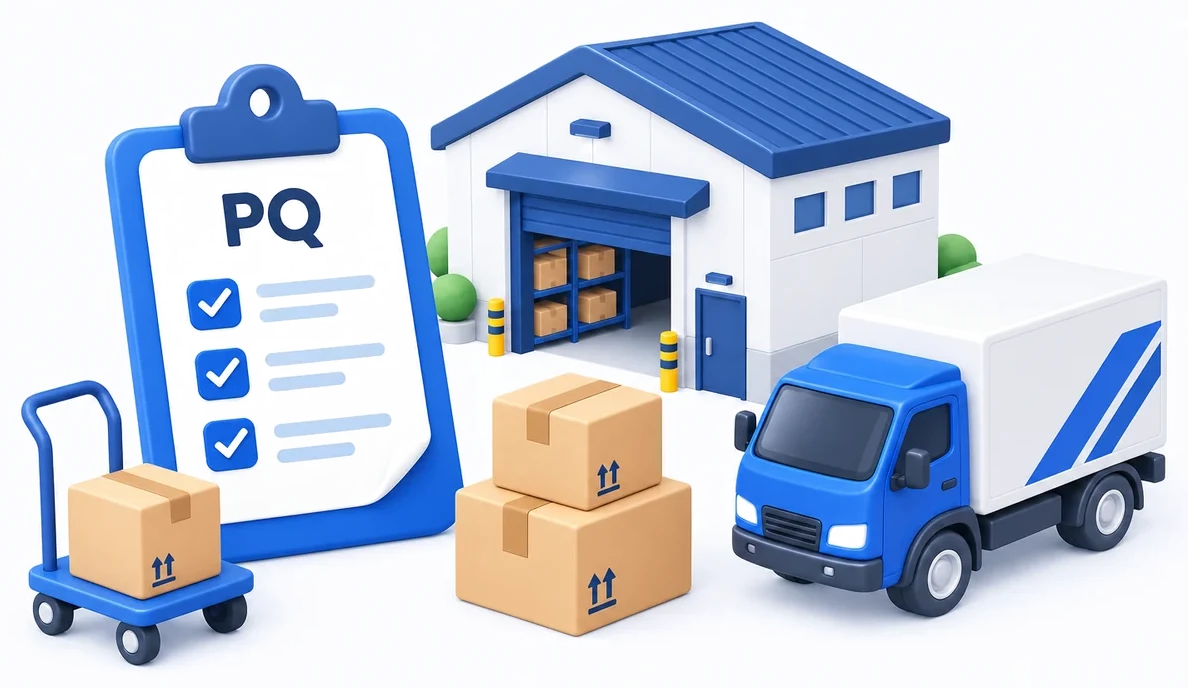 Business users reviewing procurement information